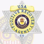 Fugitive Recovery Agent Badge 6 Point Star 18-A1FRA view 2