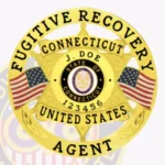 Fugitive Recovery Agent Badge 6 Point Star 19-H18FRA view 2