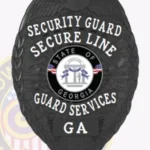 Custom Security Guard Badge Eagle Top 2-C13SGB view 4