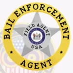 Bail Enforcement Agent Badge 5 Point Star in Circle 20-A17BEA view 2