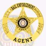Bail Enforcement Agent Badge 5 Point Star in Circle 20-H16BEA view 2