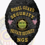Custom Private Security Badge Eagle Top 3-C15PRSB view 4