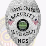 Custom Private Security Badge Eagle Top 3-C15PRSB view 2