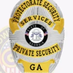 Custom Private Security Badge Oval, 4 Text Panels view 2