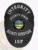 This polished black custom metal badge for security supervisors features "INTEGRITY" prominently at the top in striking white letters. The badge displays "SECURITY FORCE," along with a central emblem highlighting the state of Ohio. Adorned with the text "SECURITY SUPERVISOR" and "ISF," this badge is secured with a reliable safety pin attachment for dependable wear.