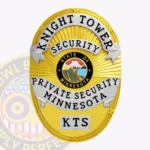 Custom Private Security Badge Oval, 5 Text Panels view 1