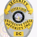 Custom Security Supervisor Badge Oval, 5 Text Panels view 2