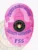 Featuring a striking BCAM pink hue, this custom metal badge for security supervisor showcases a detailed dome motif. Above the central emblem, "FORTRESS SECURITY SOLUTIONS" is displayed in bold blue text, with "SECURITY SUPERVISOR" clearly marked below, combining functionality and style.