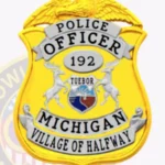 Michigan State Police Badge view 2