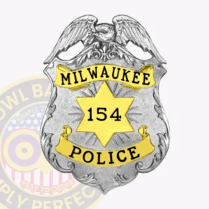 Milwaukee Police Badge · 3 Panels