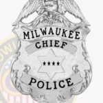 Milwaukee Police Badge, 4 Text Panels view 2