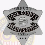 Cook County Sheriff Badge view 2
