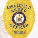 SORA Level 2 Armed Security Officer Badge 2-C13SA view 2