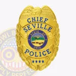 Seville Police Badge view 1