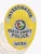 Gold oval custom metal badge for Perth Amboy police dept., showcasing a sunburst gold background with detailed leaf borders, "INVESTIGATOR" printed in black on a silver arching banner at the top, the multi-colored city seal of Perth Amboy in the middle, "PERTH AMBOY POLICE" on a large silver scroll below, and "4658" on a silver rectangular plate at the bottom, equipped with a safety pin attachment.