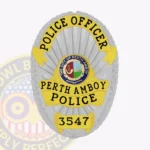 Perth Amboy Police Badge view 1