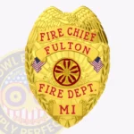 Eagle Top Firefighter Badge 3-C15FFB view 1