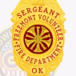 Eagle Top Firefighter Badge 4T-F1FFB view 2