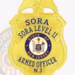 SORA Level 2 Armed Security Officer Badge 13-B1SA view 2