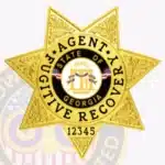 Fugitive Recovery Agent Badge 7-Point Star view 4