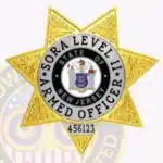 SORA Level 2 Armed Security Badge 15-H11-1SA view 4