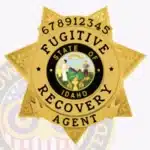 Fugitive Recovery Agent Badge 7 Point Star Ribbons view 4