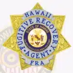 Fugitive Recovery Agent Badge 7 Point Star Top Ribbon view 4