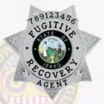 Fugitive Recovery Agent Badge 7 Point Star Ribbons view 5
