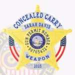 Concealed Carry Weapons Badges 19-H16CCW view 5