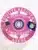 Law enforcement badge shaped as a BCAM pink 6-point star within a circular banner that reads 'Fugitive Recovery Agent United States.' The center features the State of Connecticut emblem, personalized with E. Carter's name and agent number 1234567, flanked by U.S. and Connecticut flags, with a safety pin fastening.
