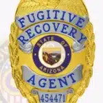 Eagle Top Fugitive Recovery Agent Badge 2-C10-2FRA view 4