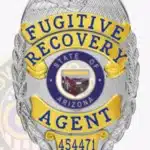 Eagle Top Fugitive Recovery Agent Badge 2-C10-2FRA view 5