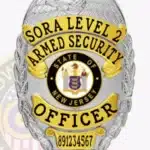 SORA Level 2 Armed Security Officer Badge 2-C10-2SA view 5