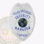 Allied Universal Badges, 4 Text Panels view 1