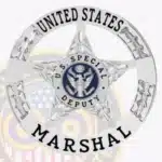 5 Point Star US Marshal Badge, 4 Text Panels view 4