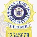 SORA Level 2 Armed Security Badge 25-A1SA view 4