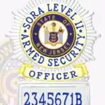 SORA Level 2 Armed Security Badge 25-A1SA view 5