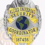 Bear Top Allied Universal Badges view 5