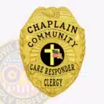 Chaplain Badge 3-E17PCB view 1