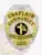 Community Care Responder Chaplain badge in silver with gold accent panels, silver eagle perched at the top, black lettering on gold backgrounds encircling a central yellow cross and American flag emblem, fitted with a safety pin attachment.