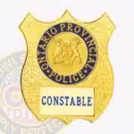 Ontario Provincial Police Badge view 1