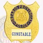 Ontario Provincial Police Badge view 2