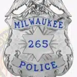 Milwaukee Police Badge, 3 Text Panels view 4