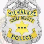 Milwaukee Police Badge, 4 Text Panels view 4