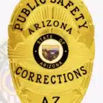 Oval Corrections Badge 5-D10CB view 2