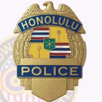 Honolulu Police Badge view 1