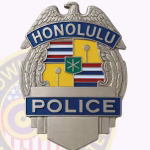 Honolulu Police Badge view 2