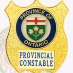 Province Of Ontario Police Badge view 2