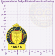 Toronto Police Badge Size Chart