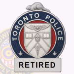 Toronto Police Badge, 3 Text Panels view 2